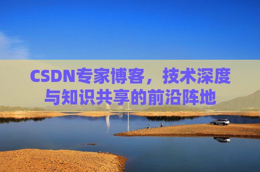CSDN专家博客，技术深度与知识共享的前沿阵地